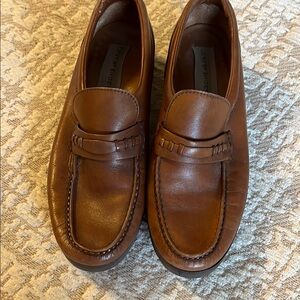 ♥️♥️Levi's Brown Leather Slip-On Loafers Size 8 1/2 D♥️♥️